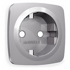 Накладка для розетки с заземлением ambrella volt quant op5060